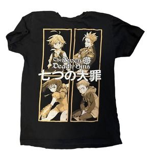Mens - Seven Deadly Sins  Anime- Small Tee Shirt